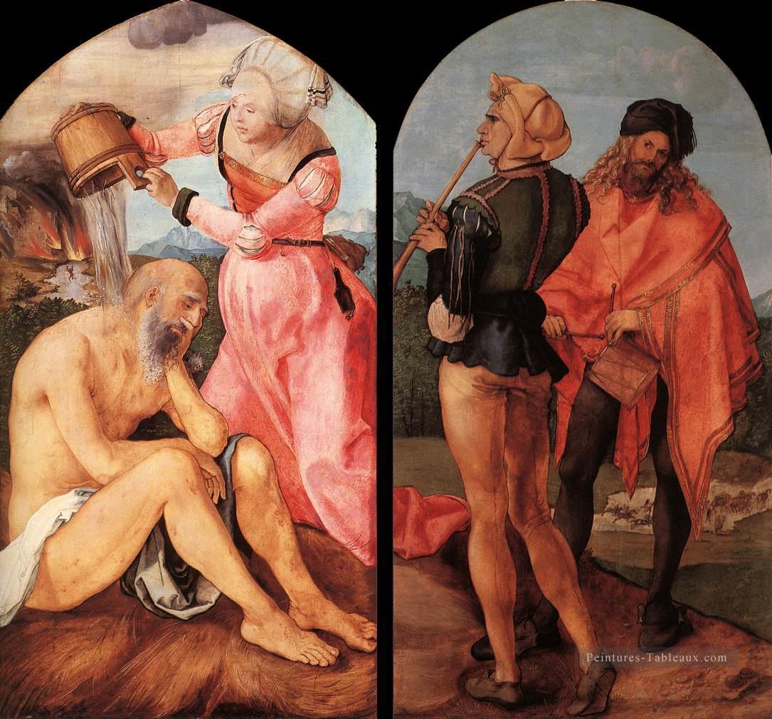 Le retable de Jabach Albrecht Dürer Peintures à l'huile